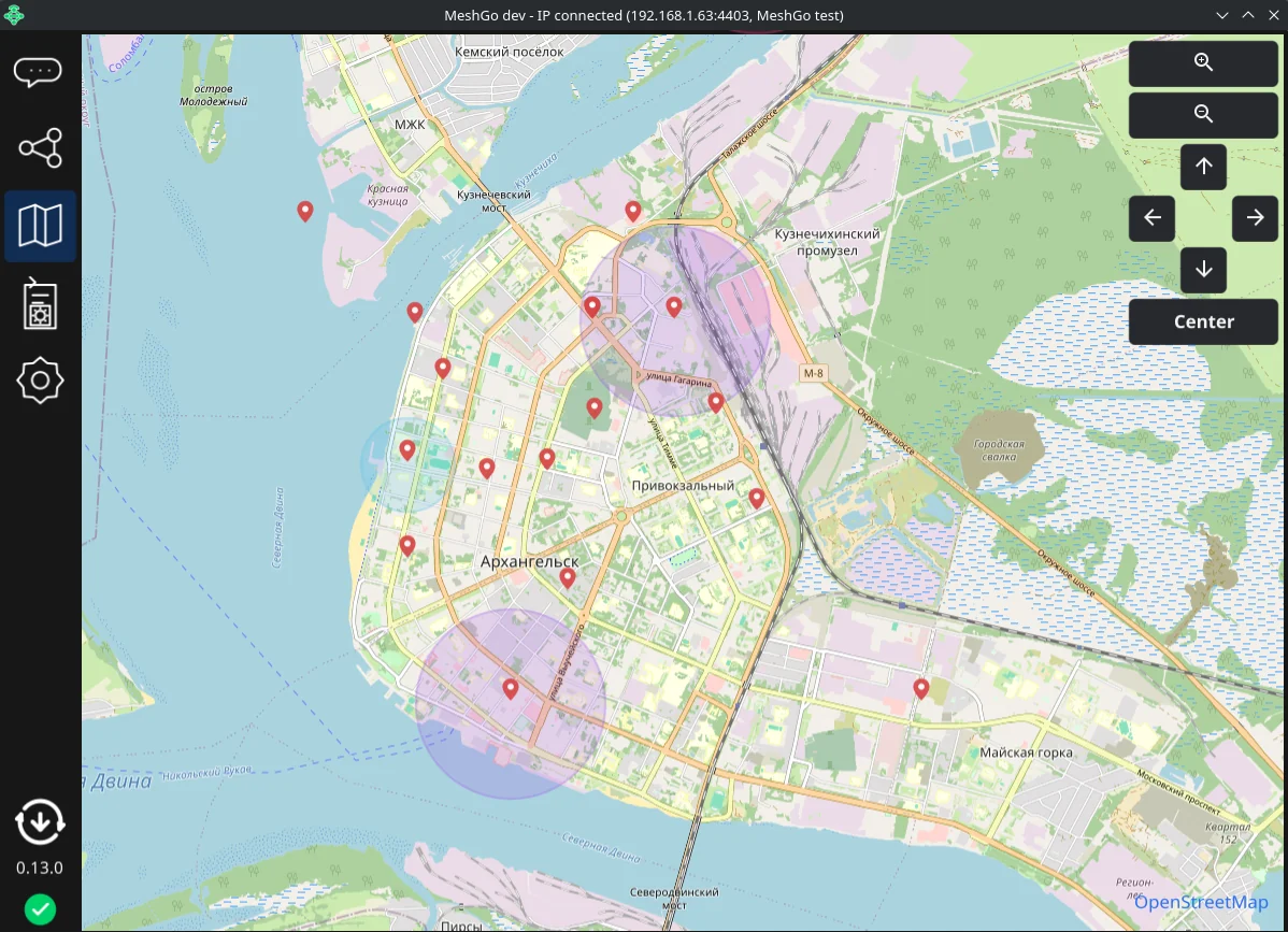 Map view